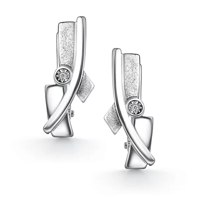 Серьги 02-4695.000Б-00 серебро