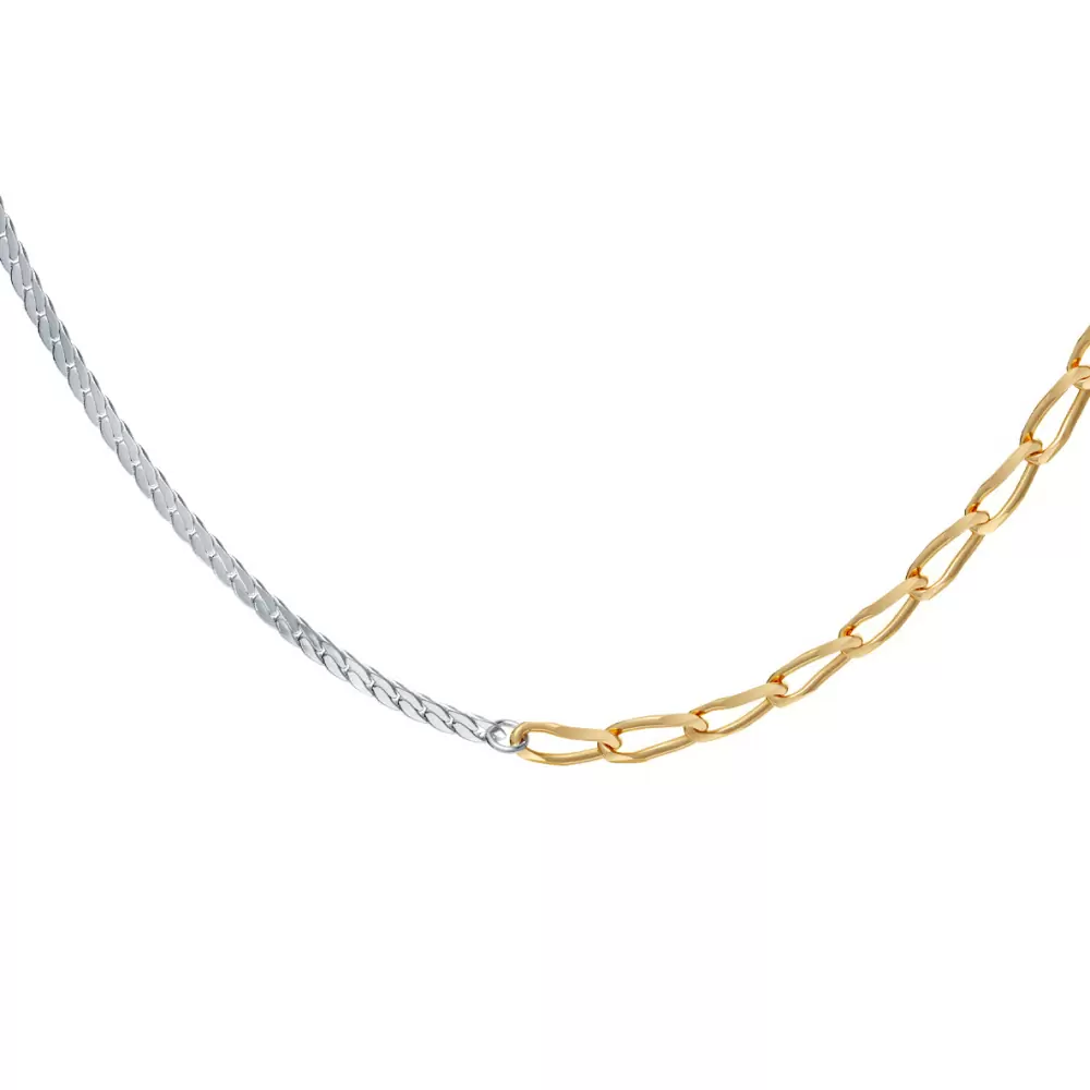 Колье НХ22-1918Ю-34 d1.20 серебро_0