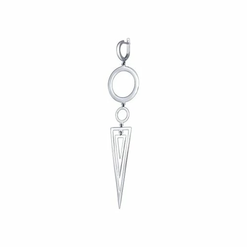 Серьги серьга одиночная 94170056 серебро_0