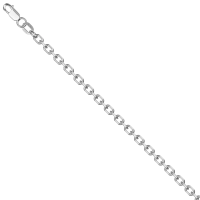 Цепь НЦ22-206АЮ-3 d0.80 серебро Полновесный
