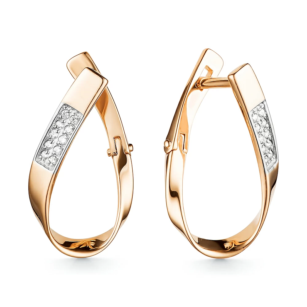 Серьги с4635 золото