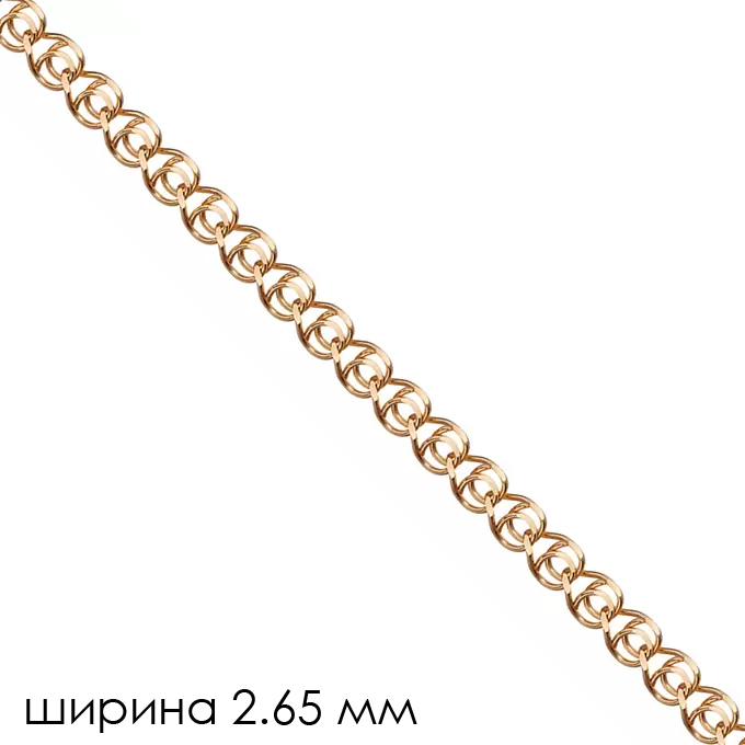 Цепь НЦ22-087Ю-4 d0.40 серебро_1