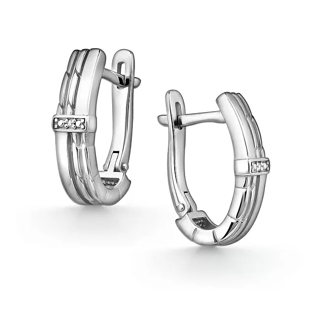 Серьги 02-5112.000Б-00 серебро