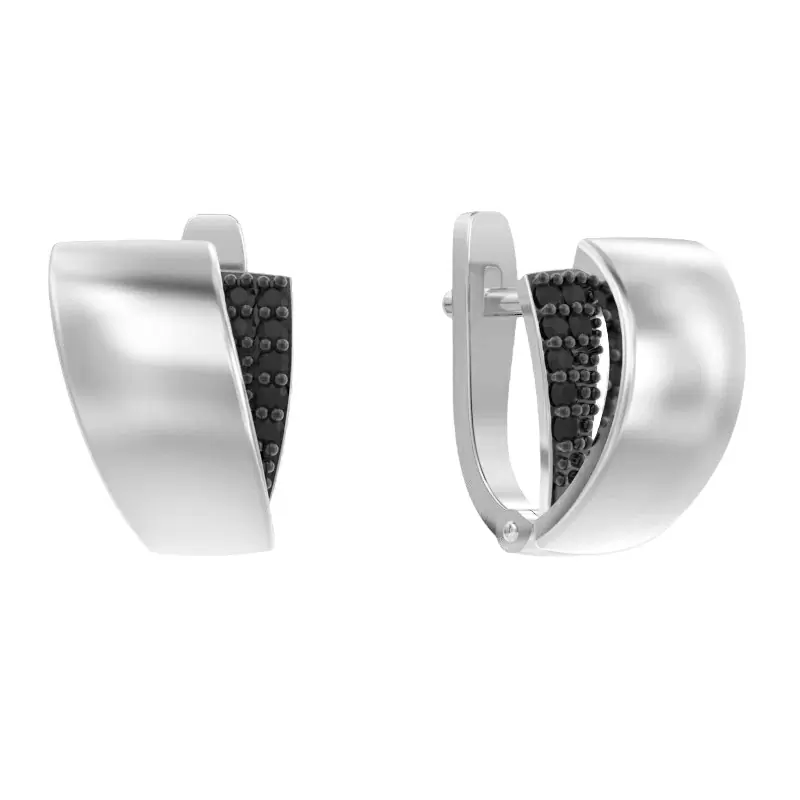 Серьги 1056552-81110-S серебро