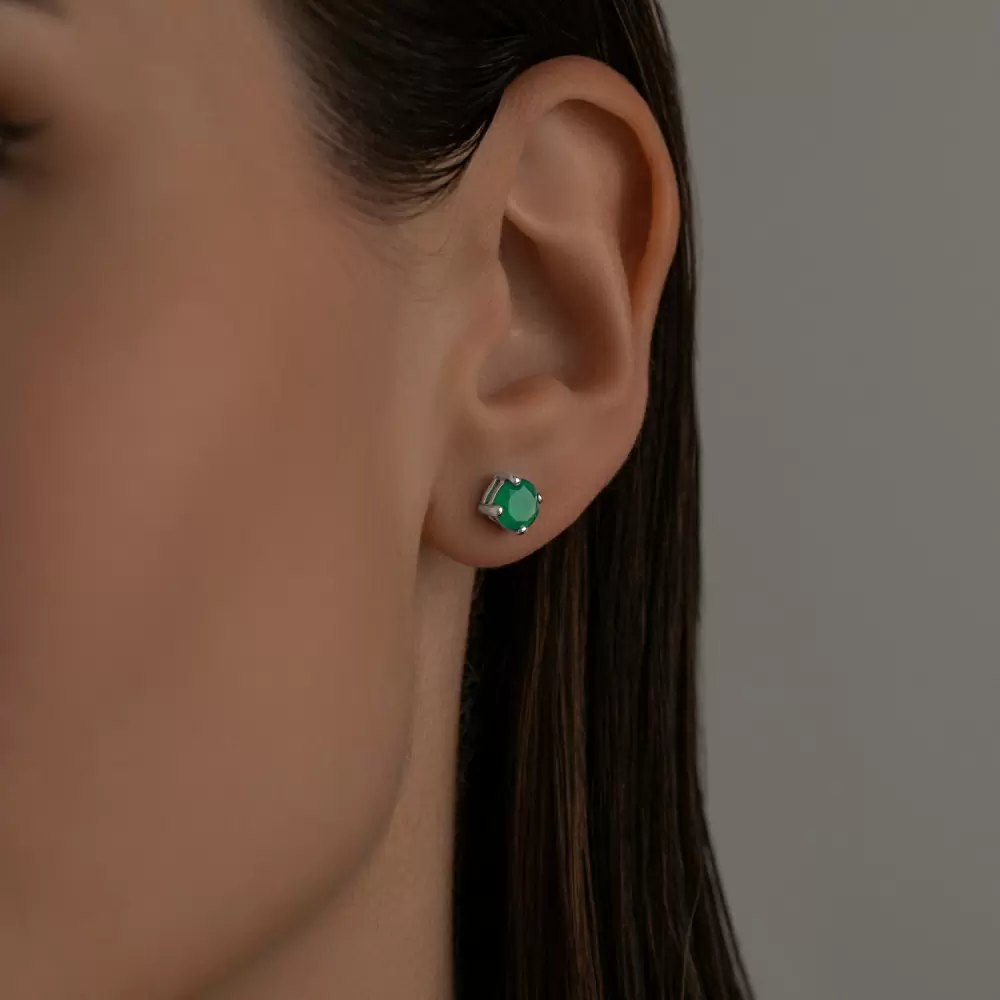 Серьги пусеты 92022497 серебро