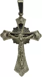 Крест христианский 1074н серебро
