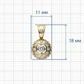 Подвеска 02500 золото_1