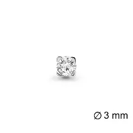 Серьги пусета одиночная 435041.1 золото_1
