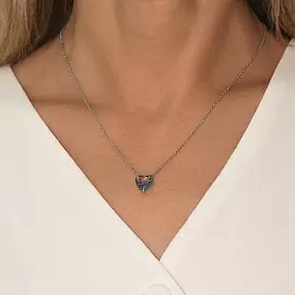 Колье 3121652-05785 серебро Сердце_2