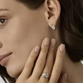 Серьги 26531-100 золото_2