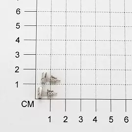 Серьги пусеты 02-2969.00КЦ-00 серебро Квадрат_1