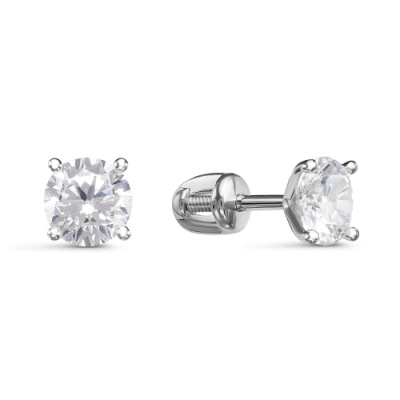 Серьги пусеты б051010 золото