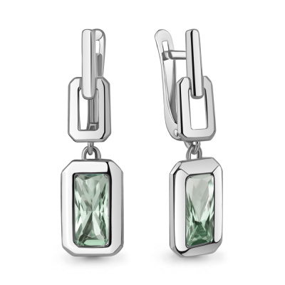 Серьги подвесные 4963715.5 серебро