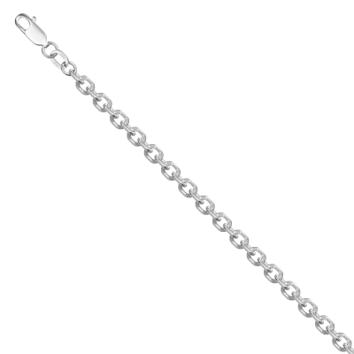 Цепь НЦ22-205Ю-3 d1.00 серебро Полновесная