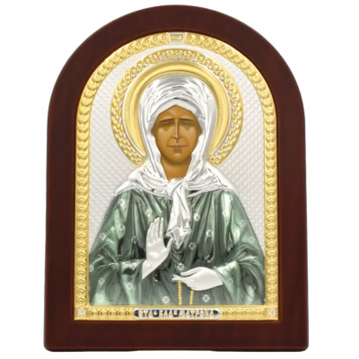 Икона 85440.5COL ювелирный сплав Святая Матрона 