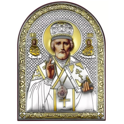 Икона 6392.5O ювелирный сплав Святой Николай Чудотворец