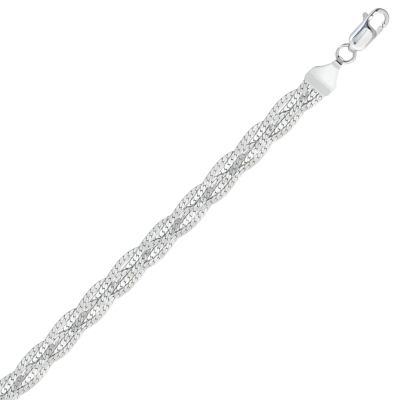 Цепь НЦ22-008Ю-3 d0.40 серебро Полновесная