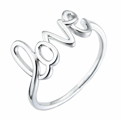 Кольцо FYR16257 серебро LOVE