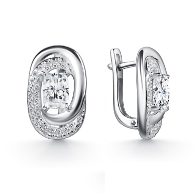 Серьги 02-5386.00ГХ-00 серебро