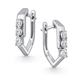 Серьги 02-5095.00КЦ-00 серебро