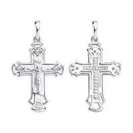 Крест христианский 94-131-00818-1 серебро