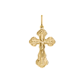 Крест христианский 3022 золото