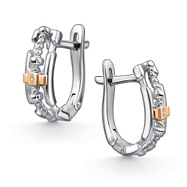 Серьги 02-4872.000Б-00 серебро