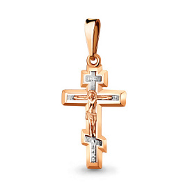 Крест христианский  12141.1 золото Полновесный