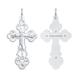 Крест христианский 94120095 серебро